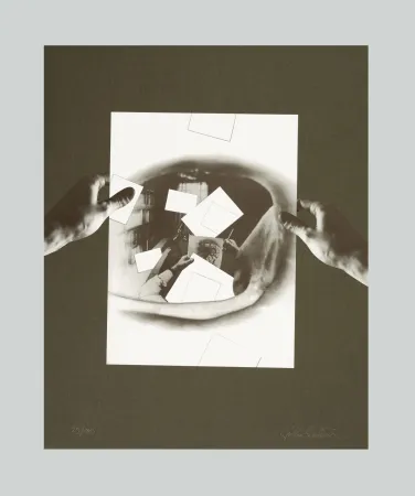 Lithograph Paolini - Immacolata concezione