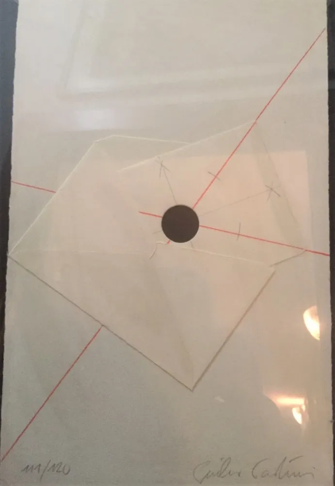 Screenprint Paolini - L'anello immaginario