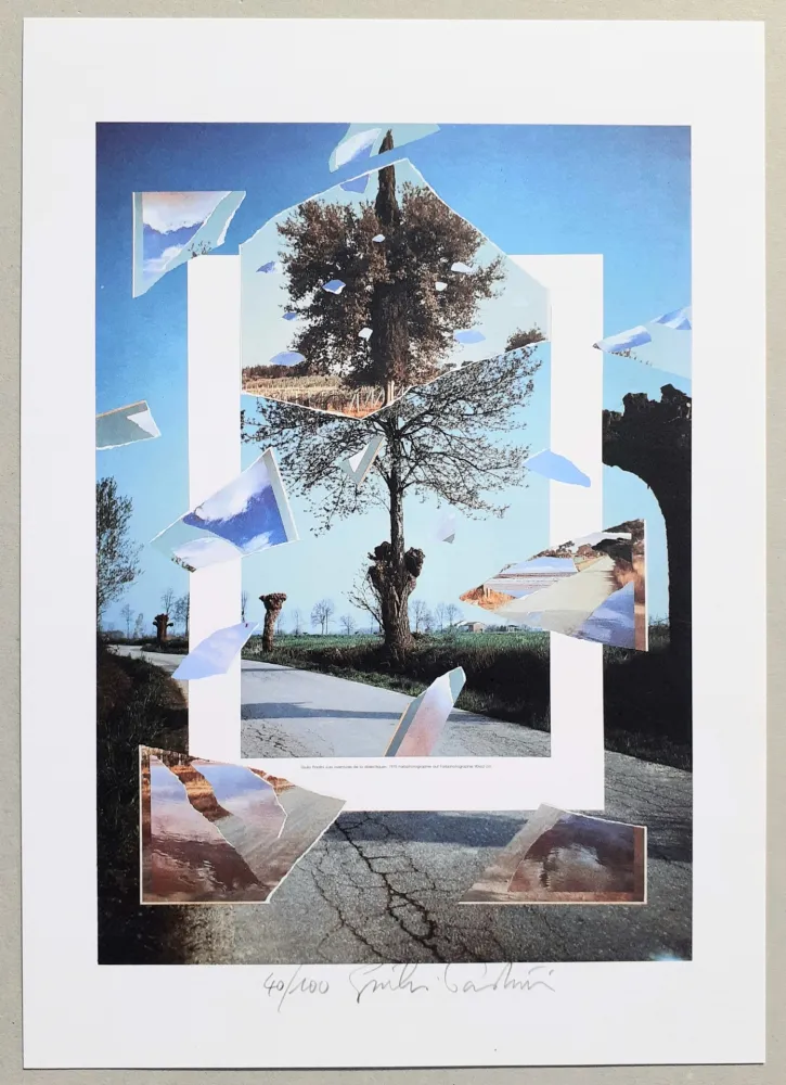 Lithograph Paolini - Les Aventure de la Dialectique II