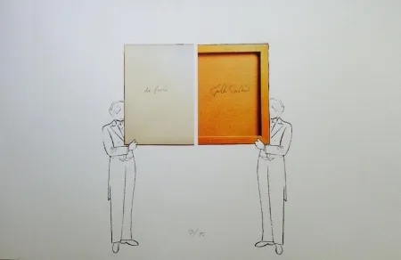 Lithograph Paolini - Per un verso o per l'altro E altro ancora