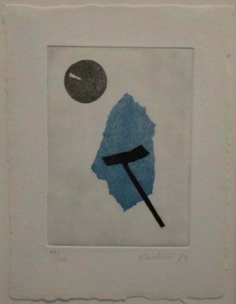 Aquatint Paolucci - ’Passaggio’, Werke aus den Jahren 1973 bis 1983