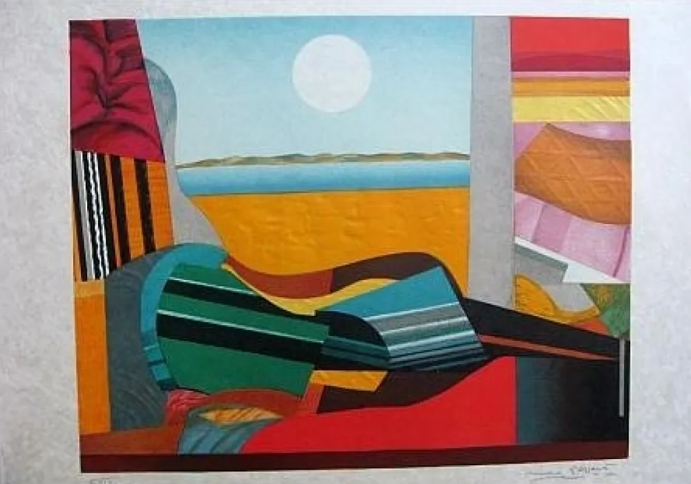 Lithograph Papart - Composition