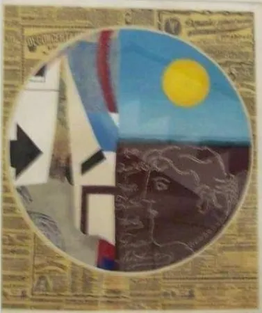 Etching Papart - Composition