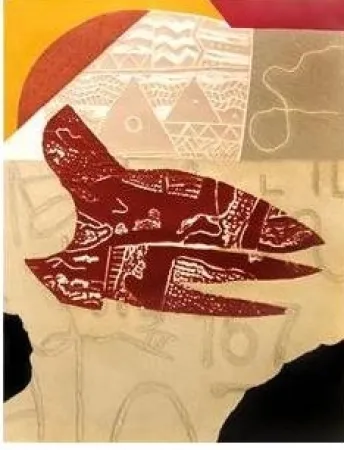 Etching Papart - Composition