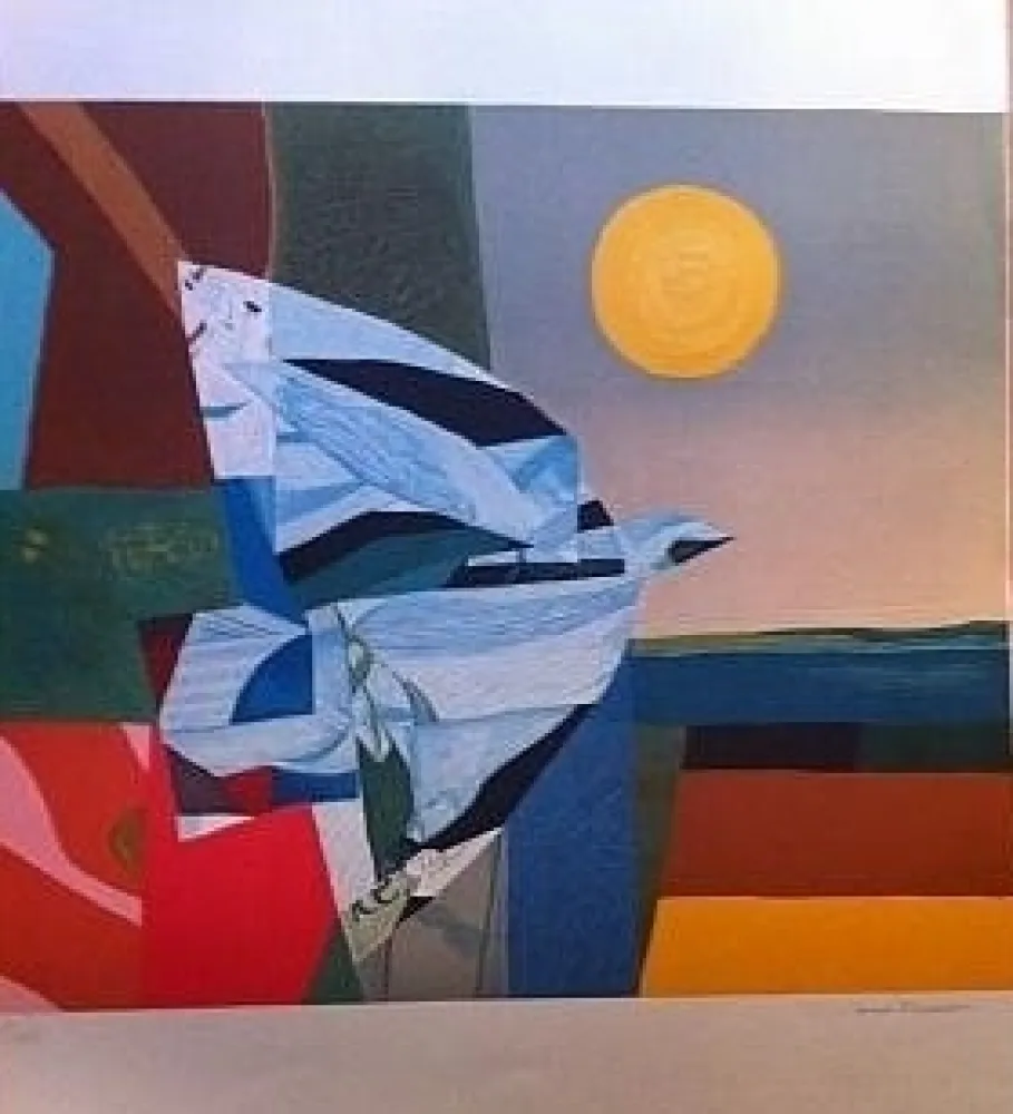 Lithograph Papart - Composition