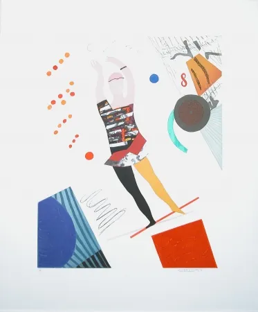 Etching And Aquatint Papart - Sans filet