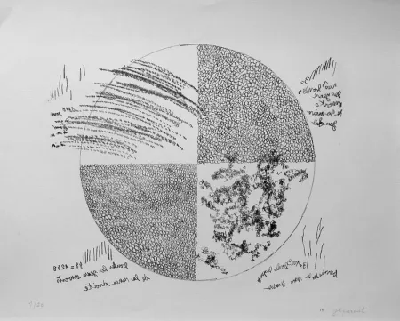 Lithograph Parant - Lithographie originale / Original lithograph