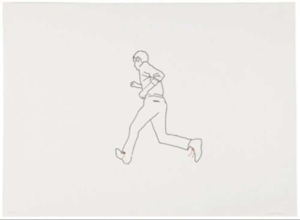 Lithograph Paris - Movimiento afectado 4