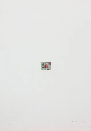 Lithograph Parmiggiani - SENZA TITOLO