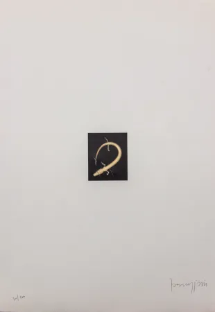 Lithograph Parmiggiani - SENZA TITOLO