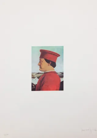 Lithograph Parmiggiani - SENZA TITOLO