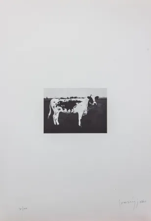 Lithograph Parmiggiani - SENZA TITOLO