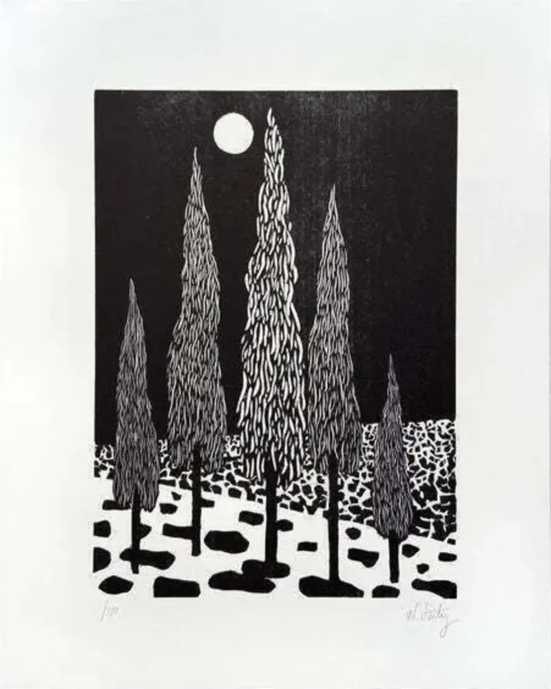 Woodcut Party - Trees
