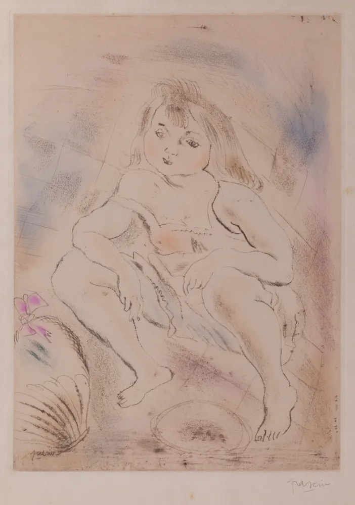 Etching And Aquatint Pascin - Cendrillon (Cinderella)