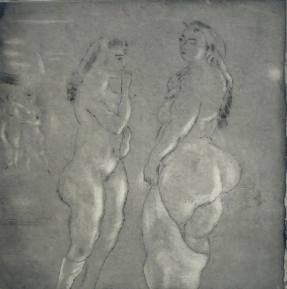 Etching And Aquatint Pascin - Comparaison