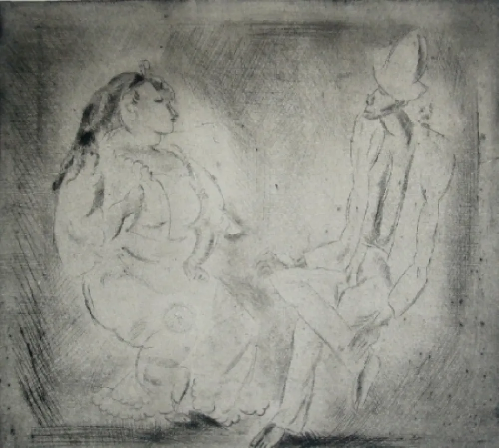 Drypoint Pascin - Cubains