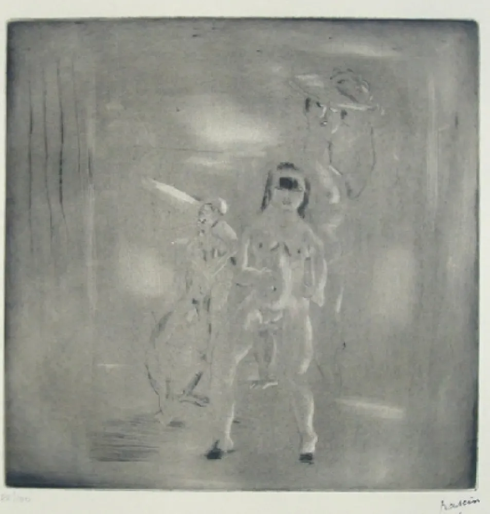 Drypoint Pascin - Encore Salomé