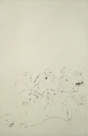 Drypoint Pascin - Music-Hall