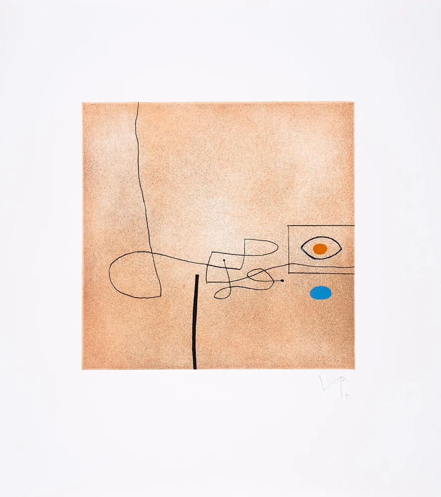 Aquatint Pasmore - Images on the Wall G, Edition B 