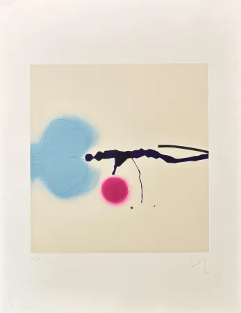 Etching Pasmore - Victor pasmore (1908–1998) - Points of Contact No. 38 - Etching and aquatint - 1988
