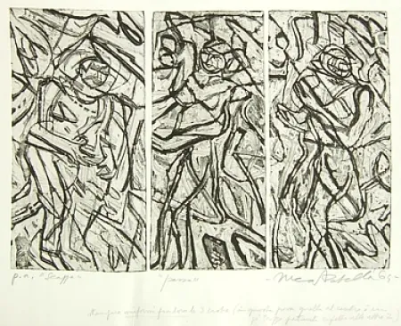 Etching And Aquatint Patella - Senza titolo