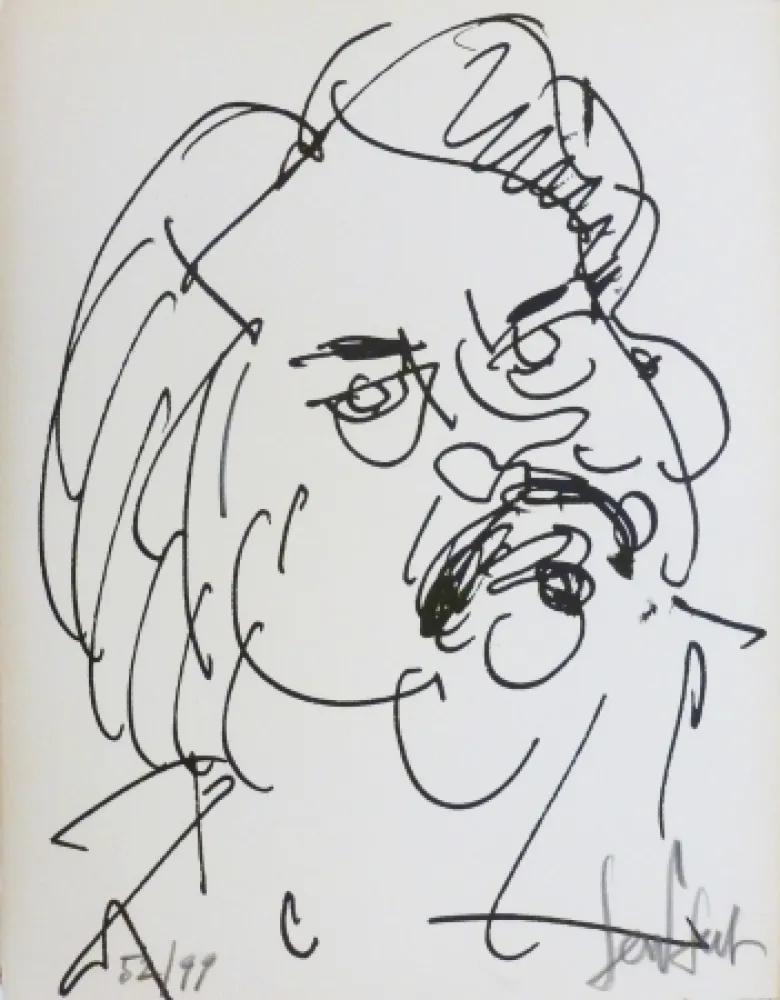 Lithograph Paul  - Balzac