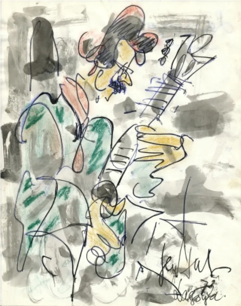 No Technical Paul  - Dessin Original / Original Drawing - ALEXANDRE LAGOYA - Portrait