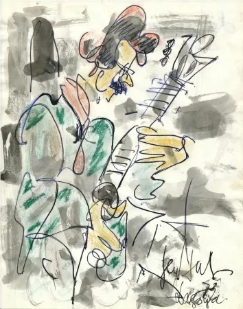 No Technical Paul  - Dessin Original / Original Drawing - ALEXANDRE LAGOYA - Portrait