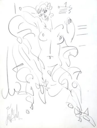 No Technical Paul  - Femme nue assise