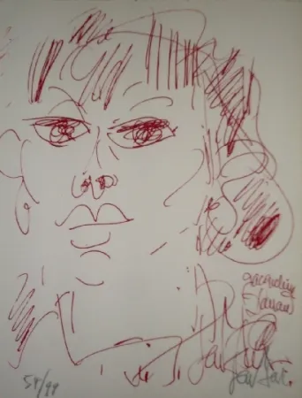 Lithograph Paul  - Jacqueline Danan