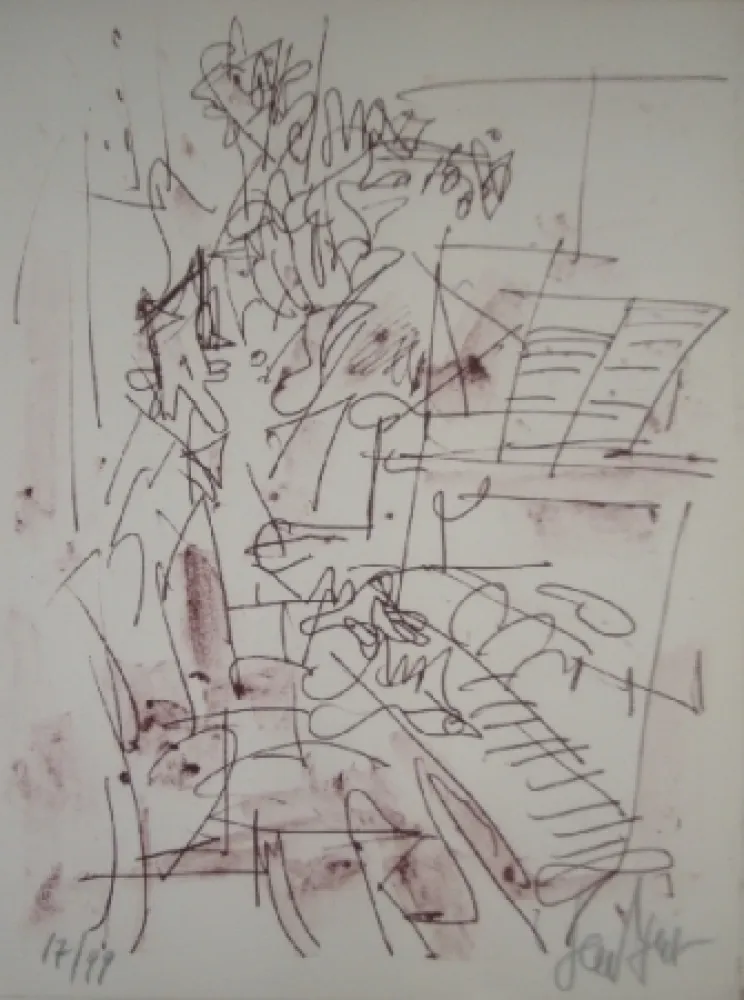 Lithograph Paul  - Jazz