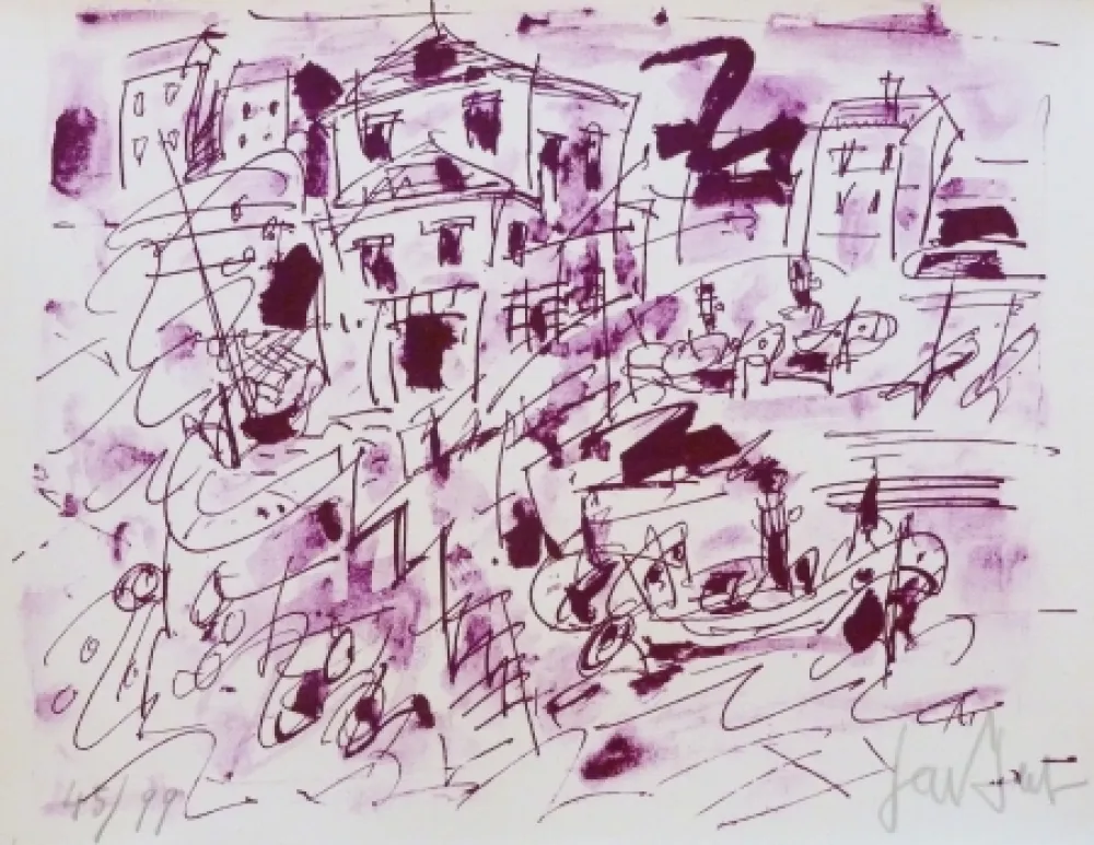 Lithograph Paul  - Le quatuor