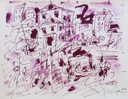 Lithograph Paul  - Le quatuor