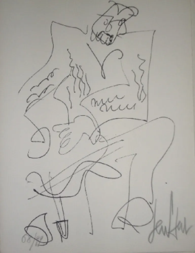 Lithograph Paul  - Le soliste