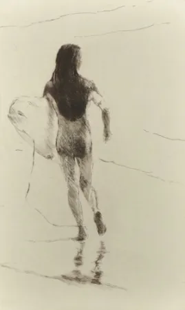 Etching Paul P - Surfista corrent