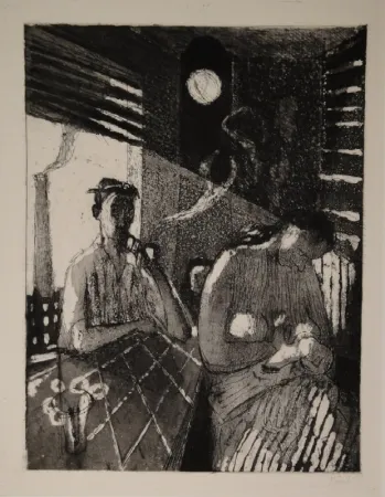 Etching And Aquatint Pauli - Feierabend