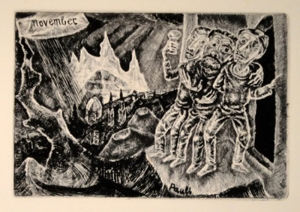 Engraving Pauli - (Neujahr) November