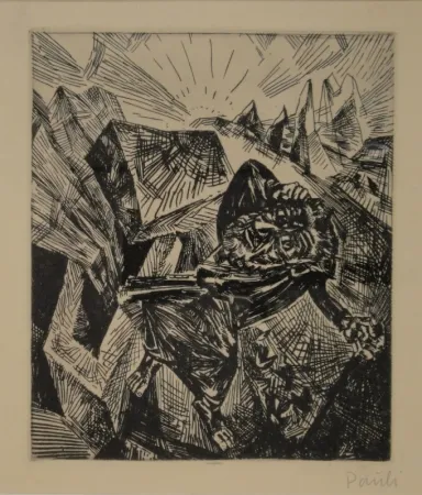 Engraving Pauli - Rastloser Wanderer