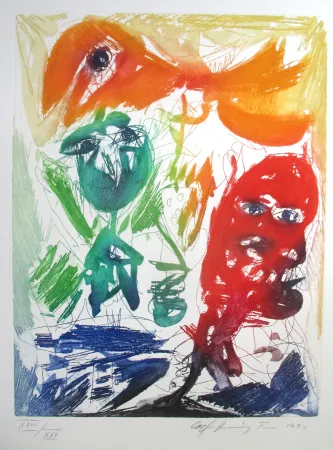 Etching And Aquatint Pedersen - Alice in Wonderland 2
