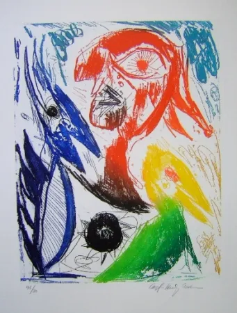 Aquatint Pedersen - L'Ile d'elle  I