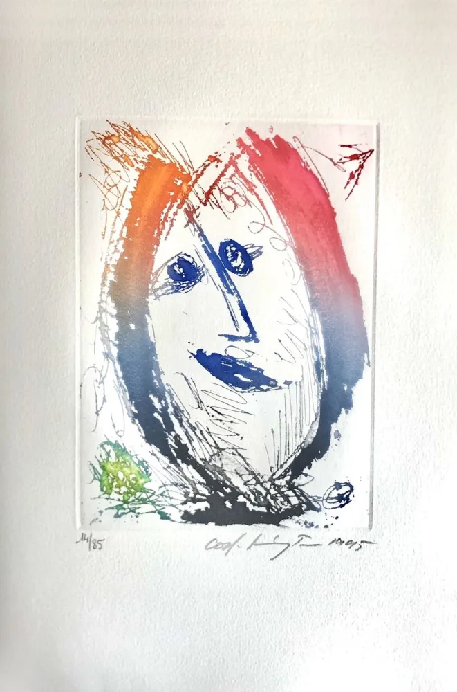 Engraving Pedersen - Quatre chansons pour un château de Puisaye