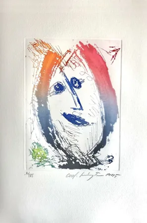 Engraving Pedersen - Quatre chansons pour un château de Puisaye