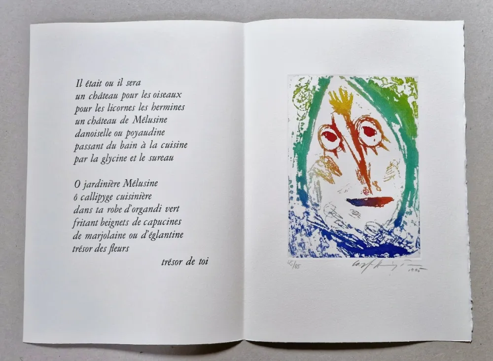 Illustrated Book Pedersen - Quatre chansons pour un château de Puisaye