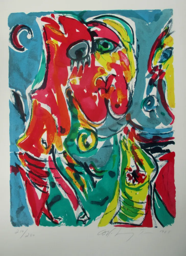 Lithograph Pedersen - The Tinderbox