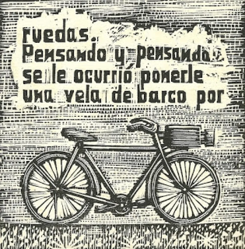 Woodcut Pedro (De) - El fotógrafo volador.