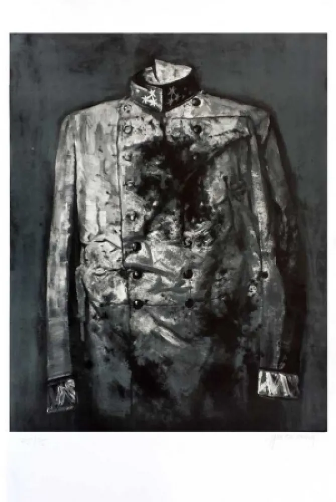 Lithograph Pei-Ming - Uniforme