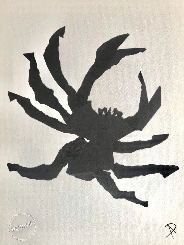 Lithograph Penalba - Il Cancro (The Cancer)