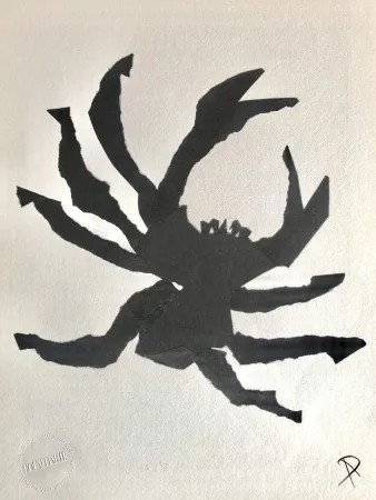 Lithograph Penalba - Il Cancro (The Cancer)