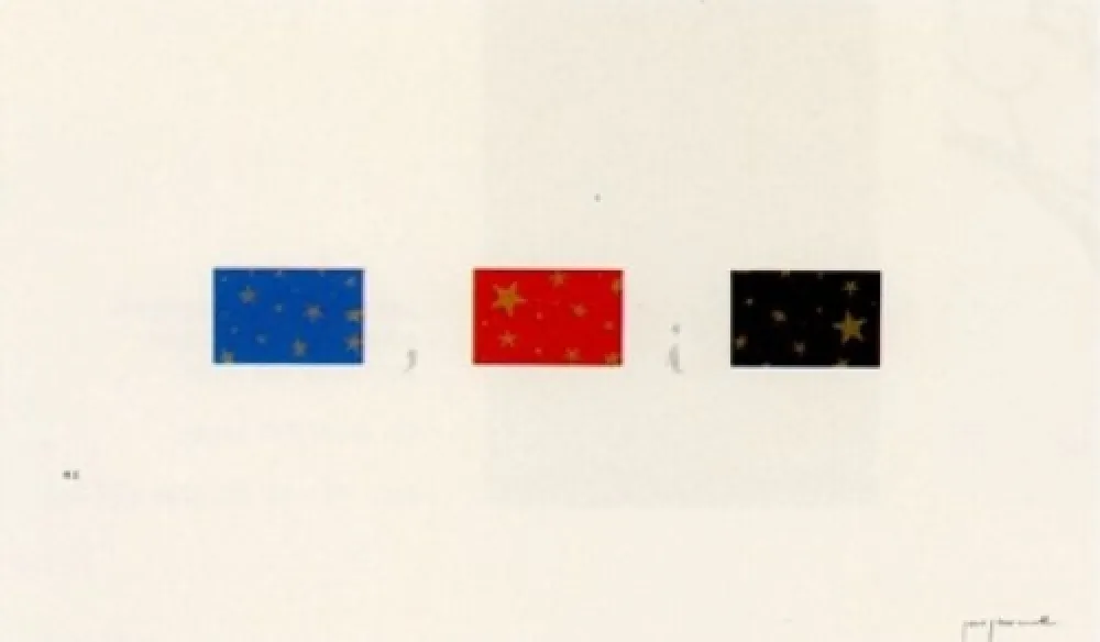 Lithograph Perejaume - El bosc a casa-1