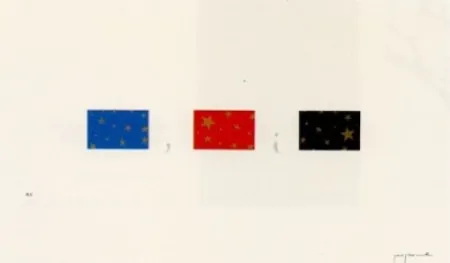 Lithograph Perejaume - El bosc a casa-1